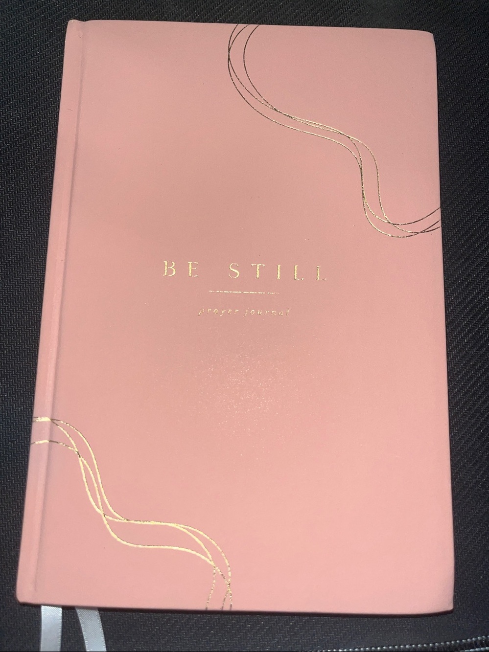 Daily prayer and reflection journal Be Still Prayer Journal - Pink